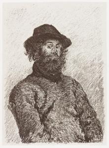 MONET Claude # THORNLEY George W,Portrait de Poly.,1890,Swann Galleries US 2021-11-02