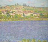 MONET Claude 1840-1926,Vétheuil, effet de soleil,1901,Christie's GB 2009-11-03
