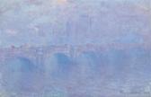 MONET Claude 1840-1926,Waterloo Bridge, effet de brouillard,1903,Christie's GB 2021-05-13