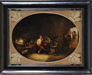MONINCKX Pieter 1600-1686,Scène tirée de l'Ane d'Or,Osenat FR 2014-01-26