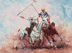 MONINET William 1937-1999,Polo match,Graham Budd GB 2019-07-15