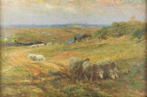 MONKS John Austin Sands 1850-1917,Sheep Meadow,Winter Associates US 2022-01-24