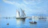 MONLÉON Y TORRES Rafael 1847-1900,Untitled (Coastal Scene),Lando Art Auction CA 2023-10-15
