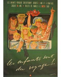 MONNERAT Pierre 1917-2006,Les Enfants Sont du Voyage,1944,Artprecium FR 2020-07-10