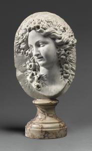MONNOT Pierre Étienne 1657-1733,RELIEF WITH FLORA,Sotheby's GB 2018-07-03