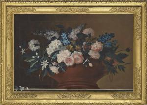 MONNOYER Jean Baptiste,Roses, carnations, narcissi and other flowers in a,Christie's 2013-11-24