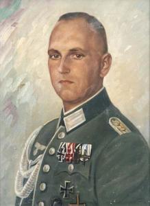 MONOGRAMM R.W,Oberst in Uniform mit Orden,1933,DAWO Auktionen DE 2009-07-22