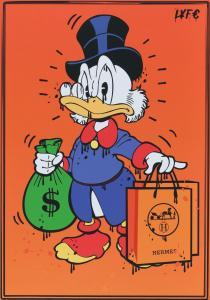 MONOPOLY Alec 1986,HERMES SCROOGE MCDUCK,Ross's Auctioneers and values IE 2023-11-08