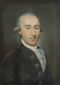 MONPEUR Nicolas 1764-1791,Portrait de Karl Theodor Arnold von Clermont,Ader FR 2012-03-29