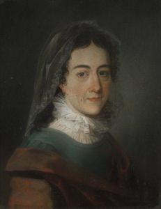 MONPEUR Nicolas 1764-1791,Portrait de Maria Juliana Kopstadt,Ader FR 2012-03-29