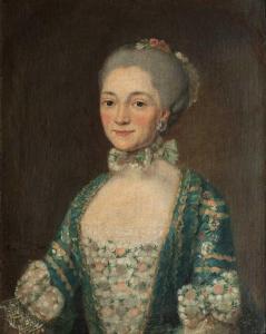MONPEUR Nicolas 1764-1791,Portrait of a Lady,1765,Stahl DE 2013-11-30