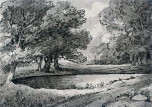 MONRO Thomas 1759-1833,The road beside the pond,Christie's GB 2009-12-08