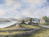 MONROE Desmond 1900-2000,ABOVE LOUGH ANURE, DONEGAL,Ross's Auctioneers and values IE 2018-10-10