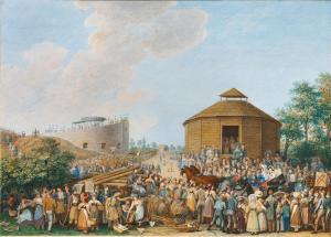 MONSORNO Johannes Maria 1768-1836,A folk festival on the occasion of the inaugurat,Palais Dorotheum 2024-03-28