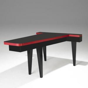 MONT JAMES 1904-1978,Laminate T-shaped bar table,Rago Arts and Auction Center US 2010-01-17