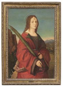 MONTAGNA Bartolomeo 1450-1523,Santa Caterina d'Alessandria,Farsetti IT 2014-10-29