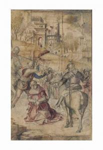 MONTAGNA Bartolomeo 1450-1523,The Martyrdom of Saint Blaise,Christie's GB 2017-07-05