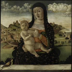MONTAGNANA JACOPO 1440-1499,Madonna con Bambino,1508,Cambi IT 2018-05-30