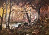 MONTAGNEY Gaétan,Forêt en automne,20th century,Sadde FR 2019-12-12