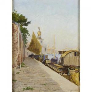 MONTAGUE LILLIAN 1896-1958,Grand Canal, Venice,Rago Arts and Auction Center US 2012-09-14