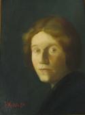 MONTALBA Ellen 1800-1900,Self portrait head and shoulders,Duke & Son GB 2007-04-17