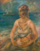 MONTANARI Dante 1896-1989,Donna del pescatore,Borromeo Studio d'Arte IT 2020-06-06