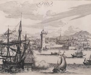 MONTANUS Arnoldus 1625-1683,HAVANA, CUBA - VIEW OF NEW WORLD,1671,Potomack US 2020-11-19