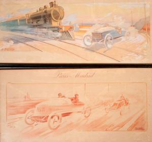 MONTAUT Ernest 1879-1936,Course automobile,Delorme-Collin-Bocage FR 2019-03-27