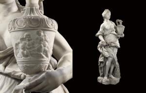MONTAUTI Antonio 1685-1740,A CARVED MARBLE GROUP OF HEBE,1721,Christie's GB 2007-12-06