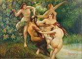MONTEFIORI Aldo 1900-1900,Nymphs and a Satyr,1933,Susanin's US 2016-03-19