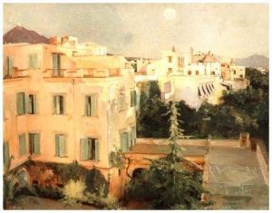 MONTEFORTE Edoardo 1849-1932,Paesaggio,1912,Saletta d'arte Viviani IT 2014-02-01