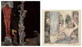 MONTENEGRO Roberto 1885-1968,A) Realismo y abstracto,1966,Christie's GB 2010-11-17