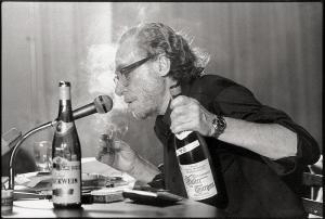 MONTFORT Michael 1940-2008,Charles Bukowski in Hamburg, Germany,1979,Galerie Bassenge DE 2021-12-08