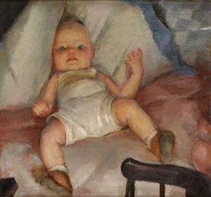 MONTGOMERY Eugene A 1905-2001,Carnation Baby,Swann Galleries US 2015-01-22
