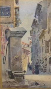 MONTI Emilio 1901-1981,Ruelle du Vieux Nice,Boisgirard - Antonini FR 2013-03-18