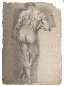 MONTI Francesco 1646-1712,Nudo virile di spalle,Cambi IT 2022-12-14