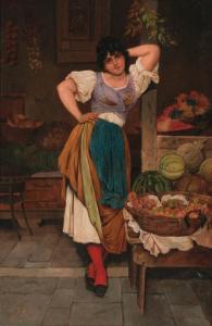 MONTI Giovanni 1779-1844,The Fruitseller,Christie's GB 2000-02-10
