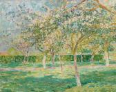 MONTIGNY Jenny 1875-1937,Blooming orchard,De Vuyst BE 2023-05-20
