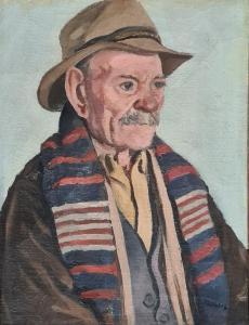MONTIS Guy 1918-1976,Portrait d'homme à l'écharpe,Rossini FR 2023-04-13