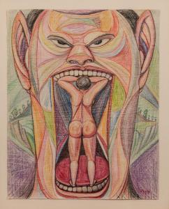 MONZA Louis 1897-1984,The Ogre #1,1956,Skinner US 2018-11-03