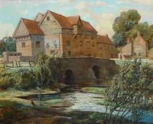 MOODY John Charles,View of Horstead Watermill on the River Bure, Norf,Woolley & Wallis 2023-06-07