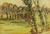 MOODY John Charles 1884-1962,Wooded Landscape,Duggleby Stephenson (of York) UK 2020-07-24