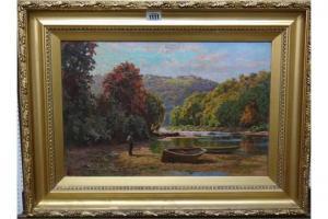 MOODY William A.,Sunset near Arundel,Bellmans Fine Art Auctioneers GB 2015-04-22