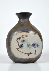 MOON MILTON 1926-2019,Pot With Floral Impression Decoration,Elder Fine Art AU 2019-03-31