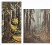 MOON Paul 1927,Redwood forest interiors,John Moran Auctioneers US 2018-08-21