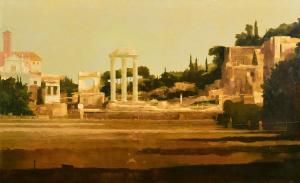 MOONEY Martin 1960,Light on Ruins, Roman Forum,1991,Morgan O'Driscoll IE 2023-10-24