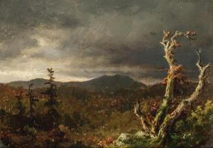 MOORE Charles Herbert 1840-1930,Mountain Landscape, Catskills,1865,Shannon's US 2015-10-29