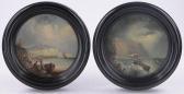 MOORE Claude T. Stanfield 1853-1901,Coastal scenes,1872,Burstow and Hewett GB 2016-08-24