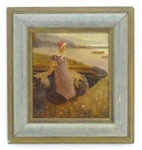 MOORE E,Thoughts far away,20th century,Claydon Auctioneers UK 2020-05-28