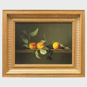 MOORE Eleanor Allen 1885-1955,Still Life with Peaches,Stair Galleries US 2020-03-27